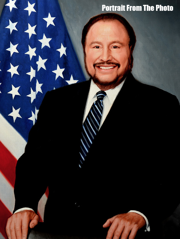 Painting from Photo - US Mayor 2