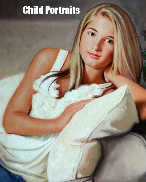 Child Portrait Paintings