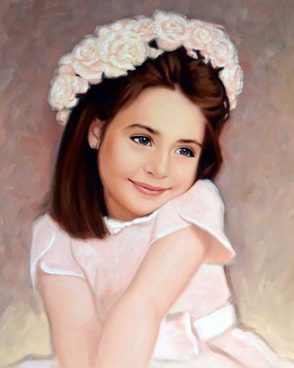 Portrait Artist Hazel Morgan - Portrait of Child