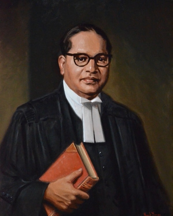 Portrait of B.R. Ambedkar